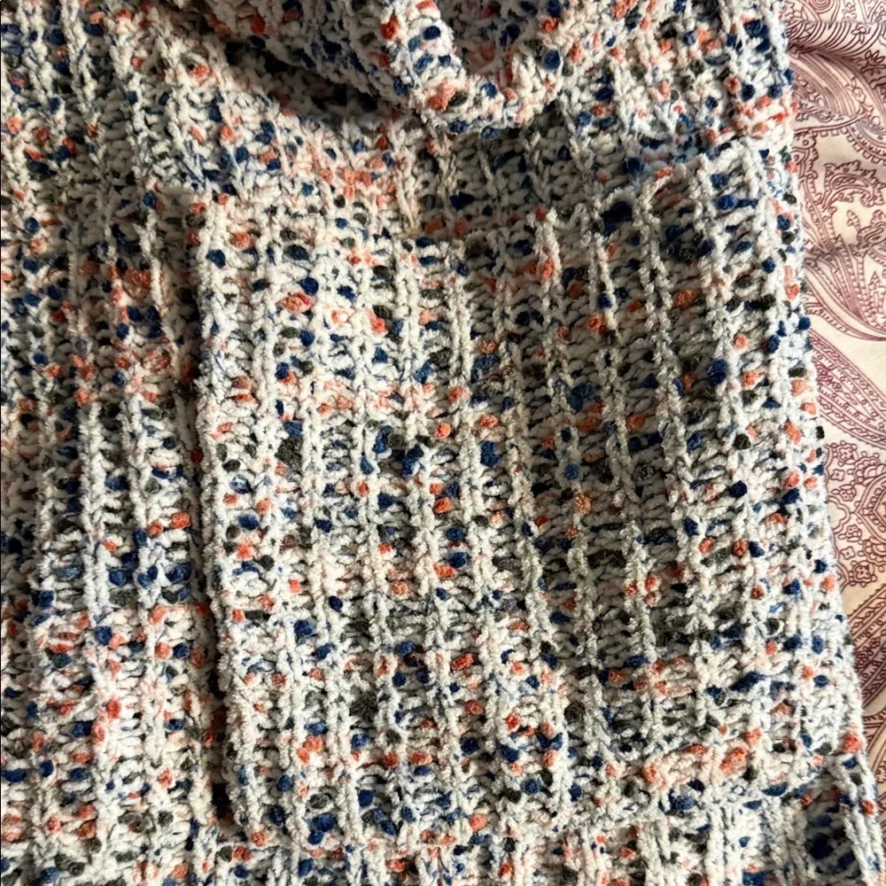 Elegant Multicolor Knit Cardigan - Picture 4 of 9